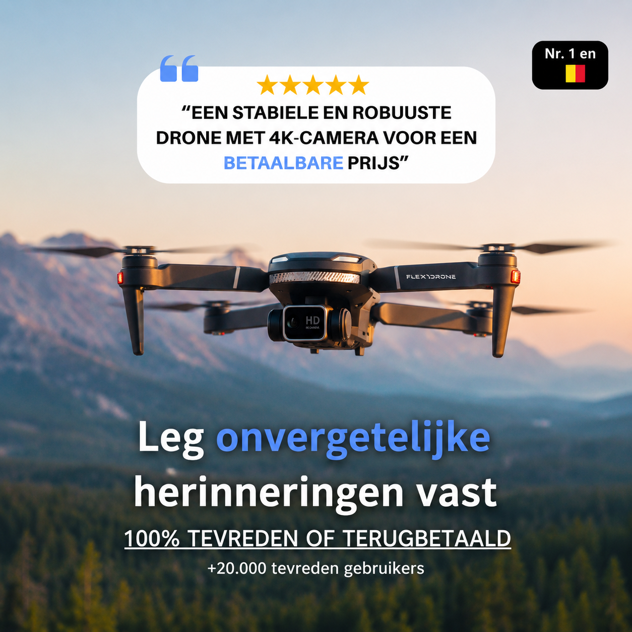 FLEXY Max -  Drone 4K