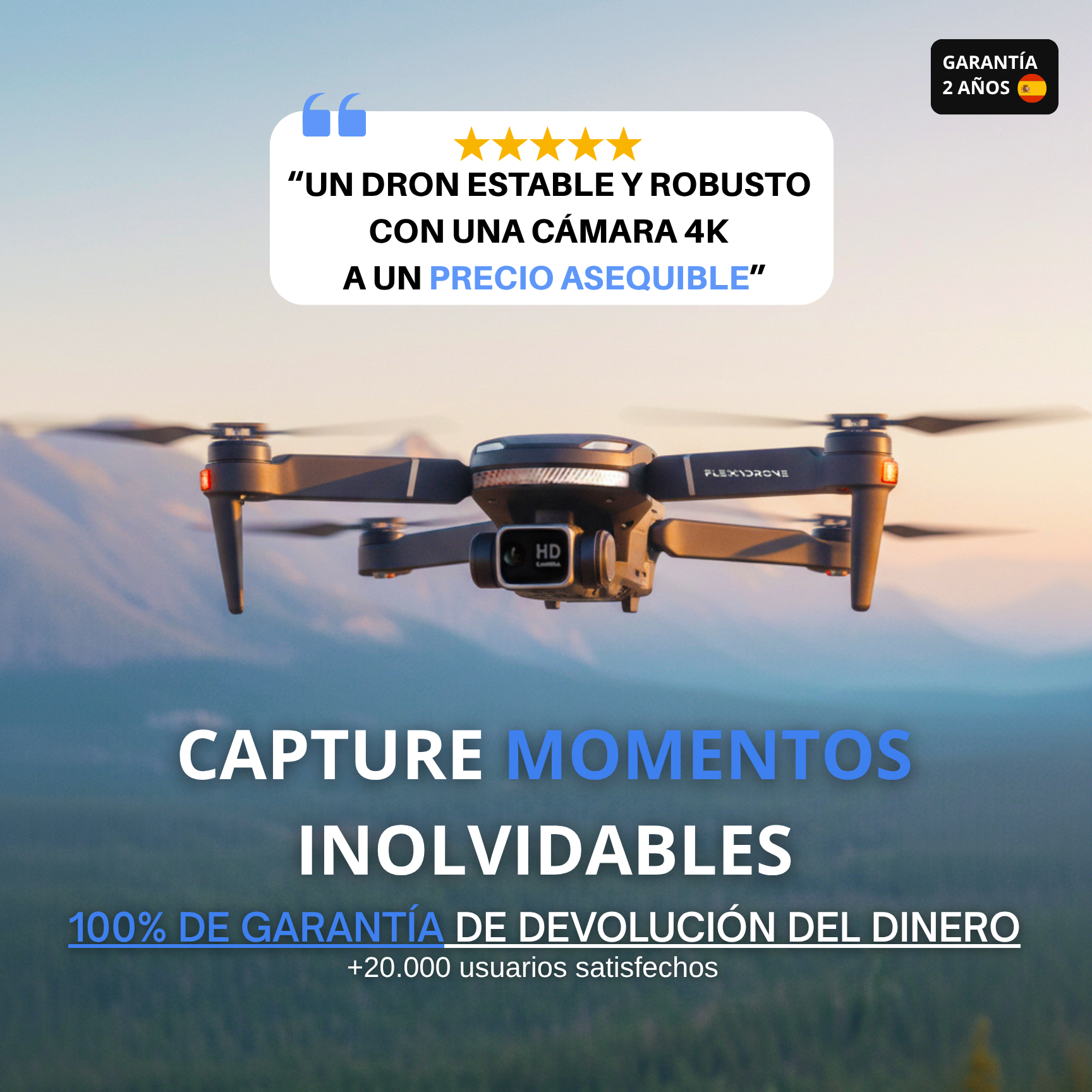 FLEXY Max -  Dron 4K